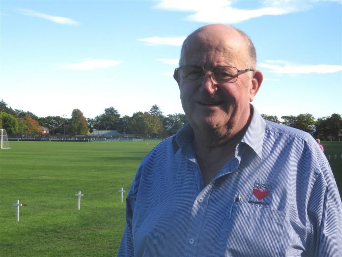 RSA Ashburton president Merv Brenton