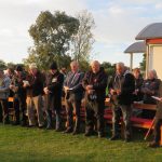 The tangata whenua at Hakatere Marae Anzac service