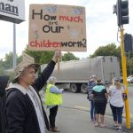 Ashburton teachers strike
