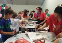 Tamariki Christmas shop, a great success