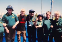 Special Olympians on the national stage