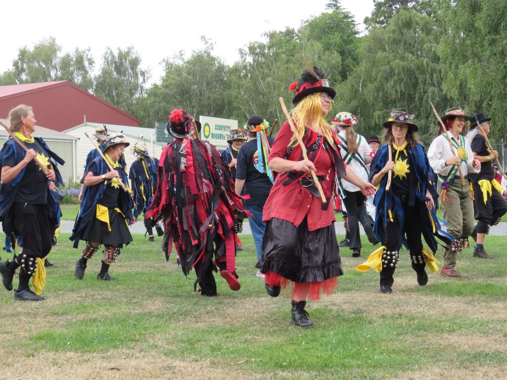Traditional dancers delight onlookers