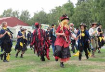 Traditional dancers delight onlookers