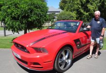 Vintage and modern on show