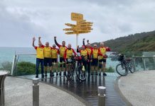 Riders on cloud nine