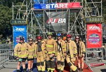 Competitive firefighters