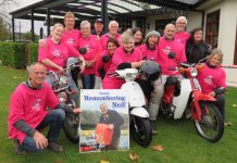 Scooter ride in memory of lost loved one